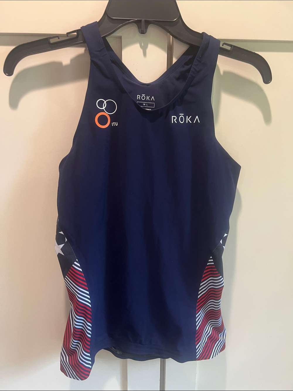 ROKA Team USA ITU Triathlon Sleeveless Tank Top - Women's Large